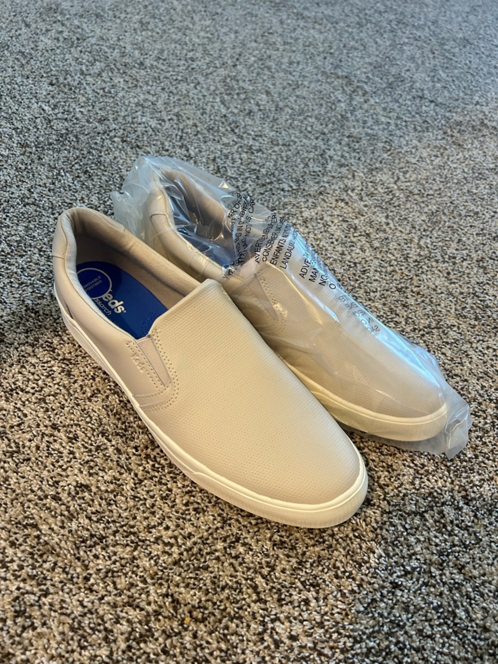 Keds Women’s Slip-On Loafers in Beige